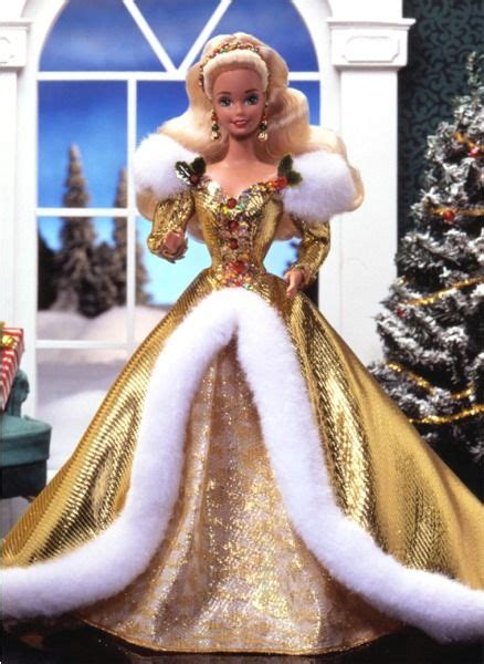 1994 barbies|christmas barbie dolls worth a value.